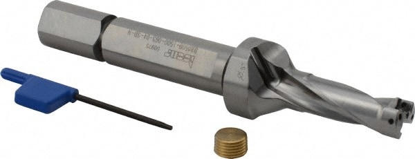 Iscar 3202559 1-1/2" Max Drill Depth, 3xD, 1/2" Diam, Indexable Insert Drill Image