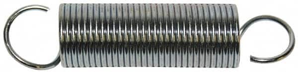Gardner Spring 37016G Extension Spring: 3/32" OD, 1.5 lb Max Load, 1.02" Extended Length, 0.014" Wire Dia 