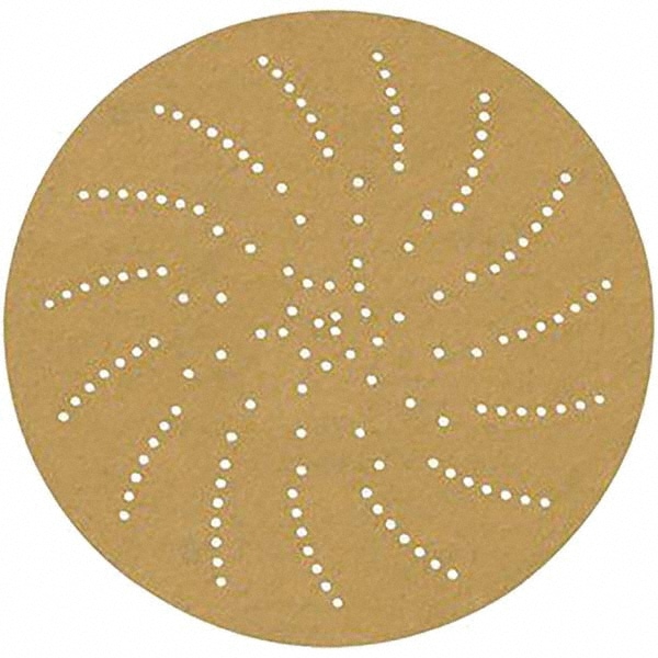 PSA Disc: 5" Disc Dia, 100 Grit, Aluminum Oxide