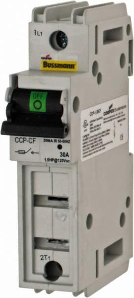 Cooper Bussmann CCP-1-30CF Cam & Disconnect Switch: Open, Fused, 30 Amp, 1 Phase 