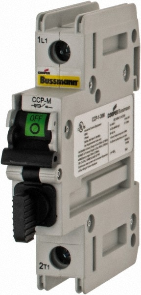 Cooper Bussmann CCP-1-30M Cam & Disconnect Switch: Open, Fused, 30 Amp, 240VAC, 1 Phase Image