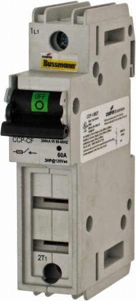 Cooper Bussmann CCP-1-60CF Cam & Disconnect Switch: Open, Fused, 60 Amp, 1 Phase 