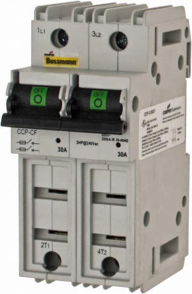 Cooper Bussmann CCP-2-30CF Cam & Disconnect Switch: Open, Fused, 30 Amp 