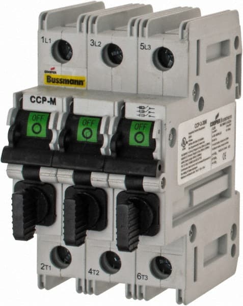 Cooper Bussmann CCP-3-30M Cam & Disconnect Switch: Open, Fused, 30 Amp, 240VAC, 3 Phase 