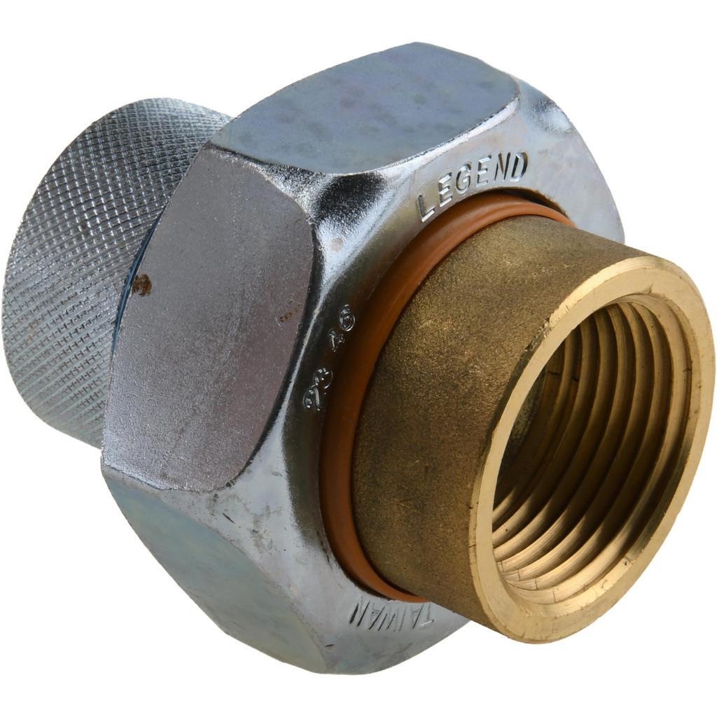 Legend Valve 1 Thread, T-573 Dielectric Union - 1 FNPT Thread | Part #301-325NL