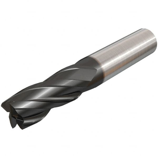Iscar - Square End Mill: 3 mm Dia, 4 Flutes, 10 mm LOC, Solid Carbide ...