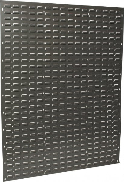 Quantum Storage QLP-4861 Bin Louvered Panel: Use with Quantum Storage Systems - ALL QUS Bins, Gray 