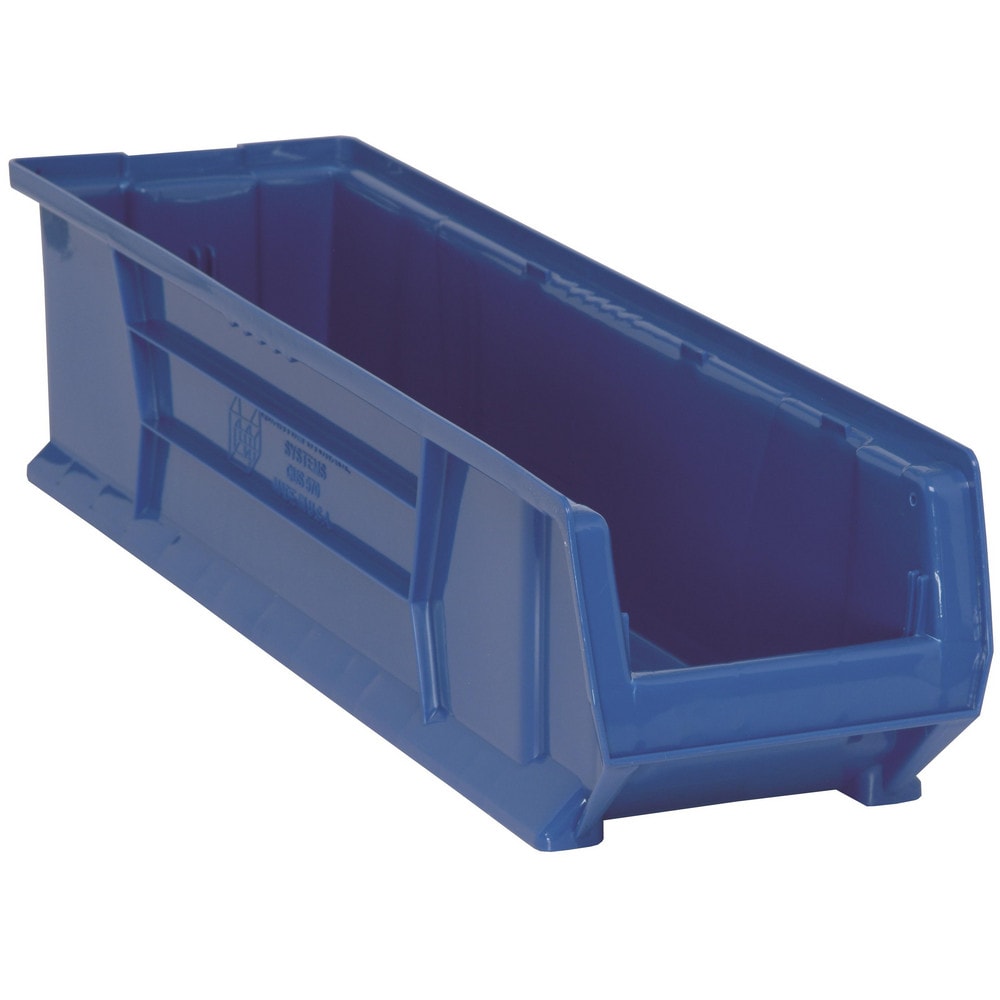 Plastic Hopper Stacking Bin: Blue
