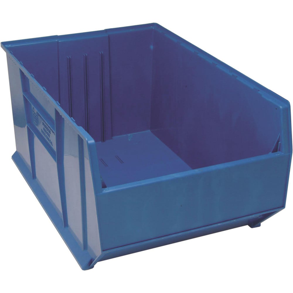 Plastic Hopper Stacking Bin: Blue
