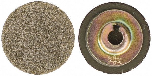 Quick-Change Disc: CD, 1" Disc Dia, 60 Grit, Diamond, Coated