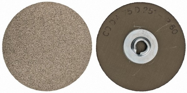 PFERD 40524 Quick-Change Disc: CD, 3" Disc Dia, 60 Grit, Diamond, Coated 