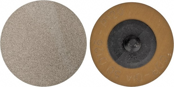 PFERD 40662 Quick-Change Disc: CDR, 2" Disc Dia, 120 Grit, Diamond, Coated 