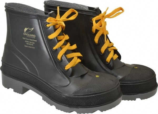 Dunlop Protective Footwear 86104.6 Work Boot: Size 6, 6" High, Polyurethane, Steel Toe 