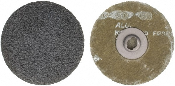 Tru-Maxx 505325 Quick-Change Disc: SocAtt Type 2, 3" Disc Dia, 50 Grit, Zirconia Alumina, Coated Image