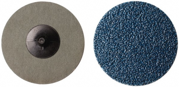 Tru-Maxx 135320 Quick-Change Disc: Roloc Type 3, 3" Disc Dia, 50 Grit, Zirconia Alumina, Coated Image