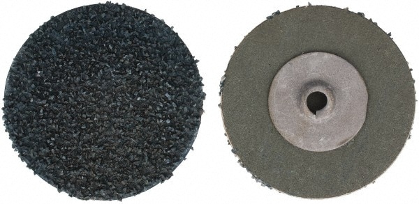 Tru-Maxx 505210 Quick-Change Disc: SocAtt Type 2, 2" Disc Dia, 24 Grit, Zirconia Alumina, Coated Image