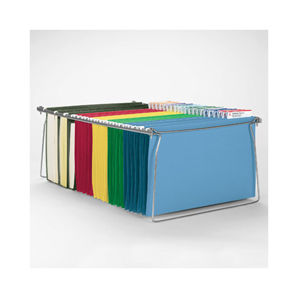 SMEAD File & Expansion Folder Legal, Plain Steel, 2/Pack MSC