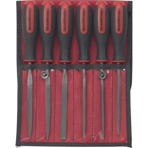 GEARWRENCH 82821H File Set: 6 Pc, American 
