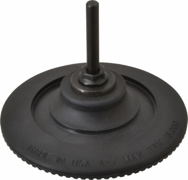 Made in USA 4" Diam QuickChange Type R Disc Backing Pad 91855122