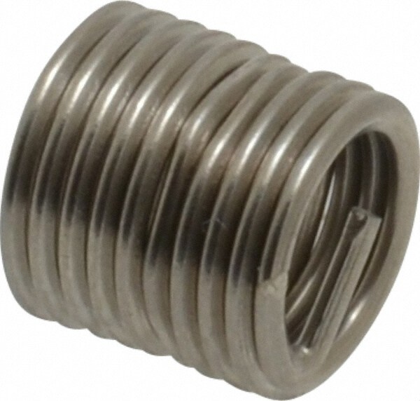 Screw-Locking Insert: Stainless Steel, M5 x 0.80 Metric Coarse, 2D