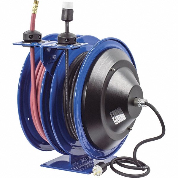 CoxReels 50' Spring Retractable Hose Reel 91913020 MSC Industrial