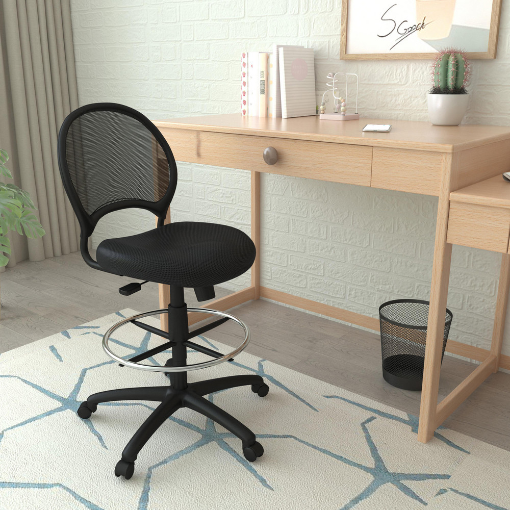 Boss Office Products - Drafting Stool: 25-1/2 to 29