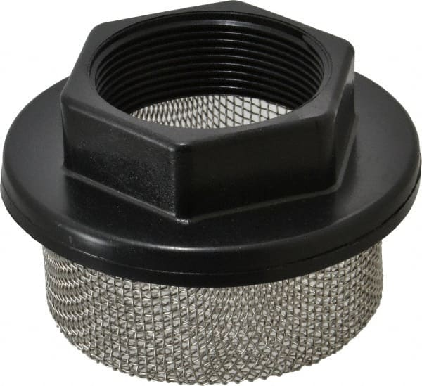 Flow Ezy Filters F16-10 10 Mesh, 189 LPM, 50 GPM, 4.2" Diam, Female Pipe Mounted Suction Screen Strainer 