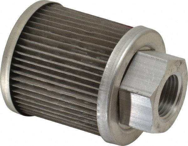 Flow Ezy Filters Nut Style Strainer Mesh Size 40 1 Female NPT F8 40 Pipe Mounted Suction Screen Inc 1 Female NPT 