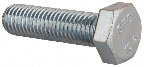 Value Collection - Hex Head Cap Screw: M12x1.75, 45.00 mm Length Under ...