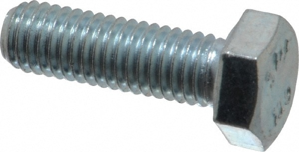 Value Collection 460037PR Hex Head Cap Screw: M8 x 1.25 x 25 mm, Grade 10.9 Steel, Zinc-Plated Image