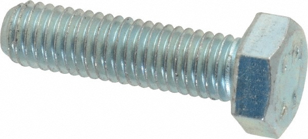 Value Collection 460040PR Hex Head Cap Screw: M8 x 1.25 x 30 mm, Grade 10.9 Steel, Zinc-Plated Image