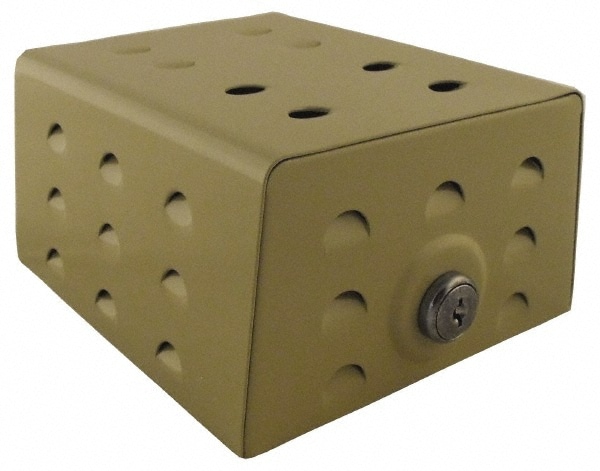 Thermostat Accessories; Accessory Type: Metal Cover w/Solid Plastic Base ; For Use With: Most Thermostats ; Inside Depth: 3 ; Inside Depth: 3 (Inch); Inside Height: 5-1/4 (Inch); Inside Width: 4-3/8 (Inch)