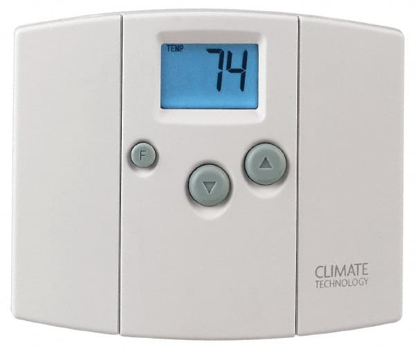 Thermostats; Thermostat Type: Digital Nonprogrammable Thermostat ; Maximum Temperature: 95.0 ; Minimum Temperature: 45.0 ; Minimum Voltage: 20 V ; Maximum Voltage: 30 V ; Minimum Voltage: 20