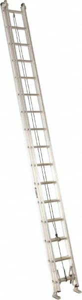 32' High, Type IA Rating, Aluminum Industrial Extension Ladder