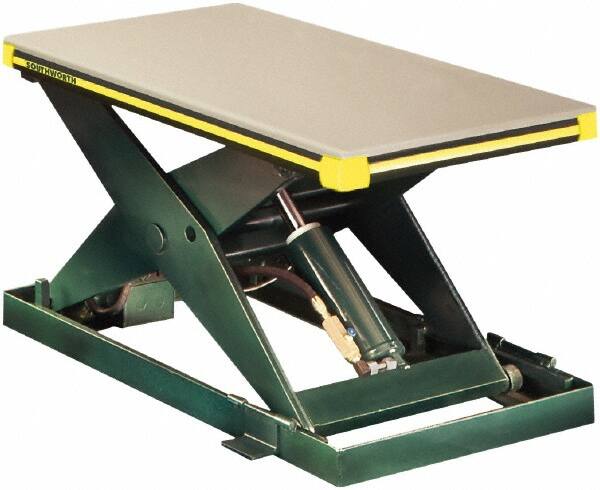2,000 Lb Capacity Hydraulic Scissor Lift Table