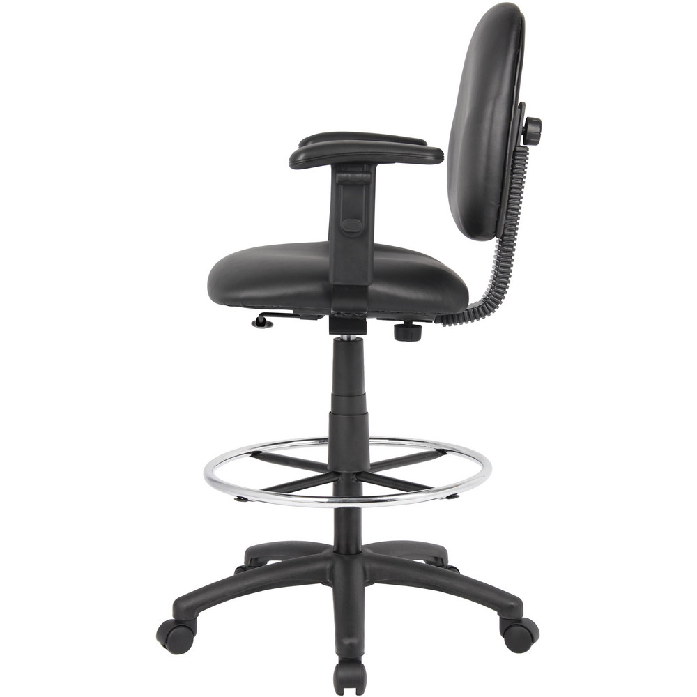 Boss Office Products - Drafting Stool with Foot Rest: 26-1/2 to 31-1/2 ...
