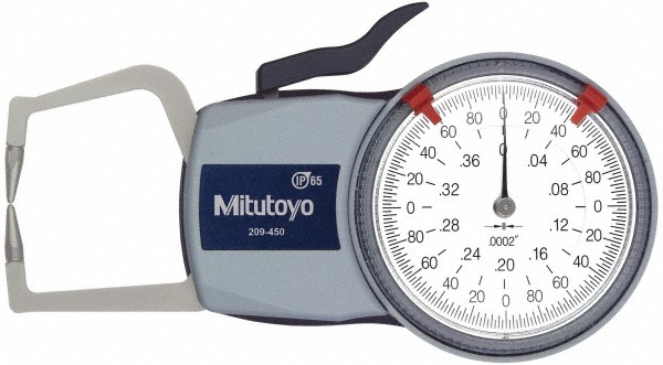 Micromètre Mitutoyo 0-40mm - 209-847 - Bras De Palpage Extérieur