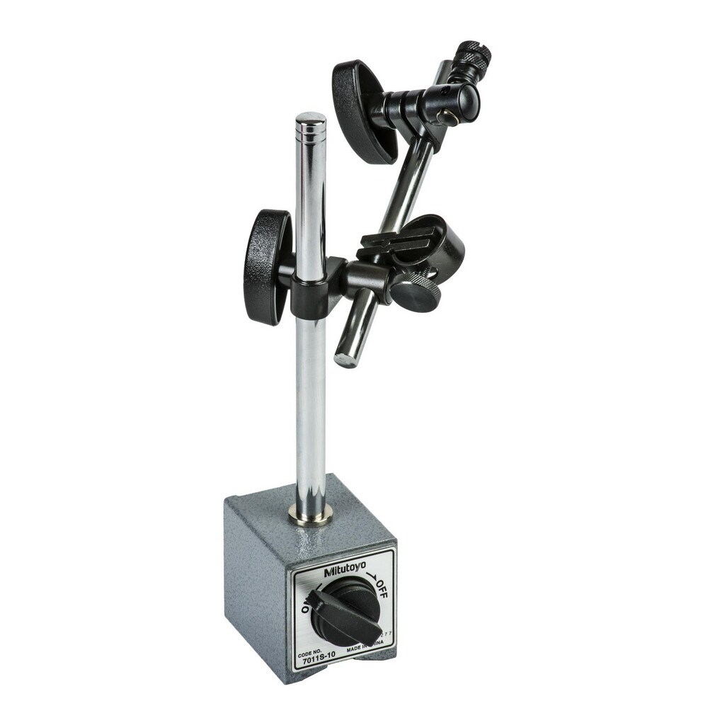 Indicator Transfer & Comparator Gage Stands; Fine Adjustment: No ; Includes Anvil: Yes ; Includes Dial Indicator: No ; Includes Holder: Yes ; Calibrated: No ; Base Height: 3.5in