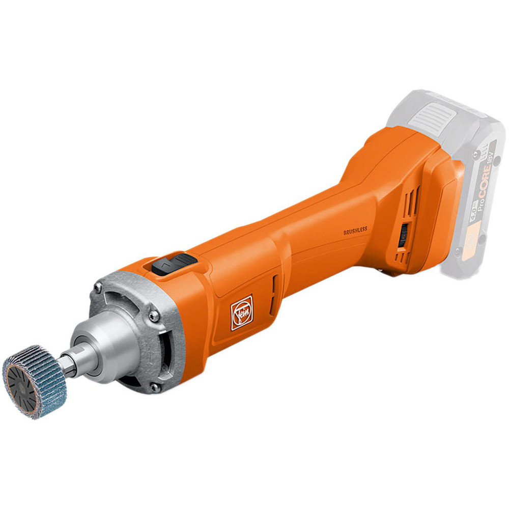 Fein Cordless Die Grinders; Voltage 18.00; Speed (RPM) 9000 to