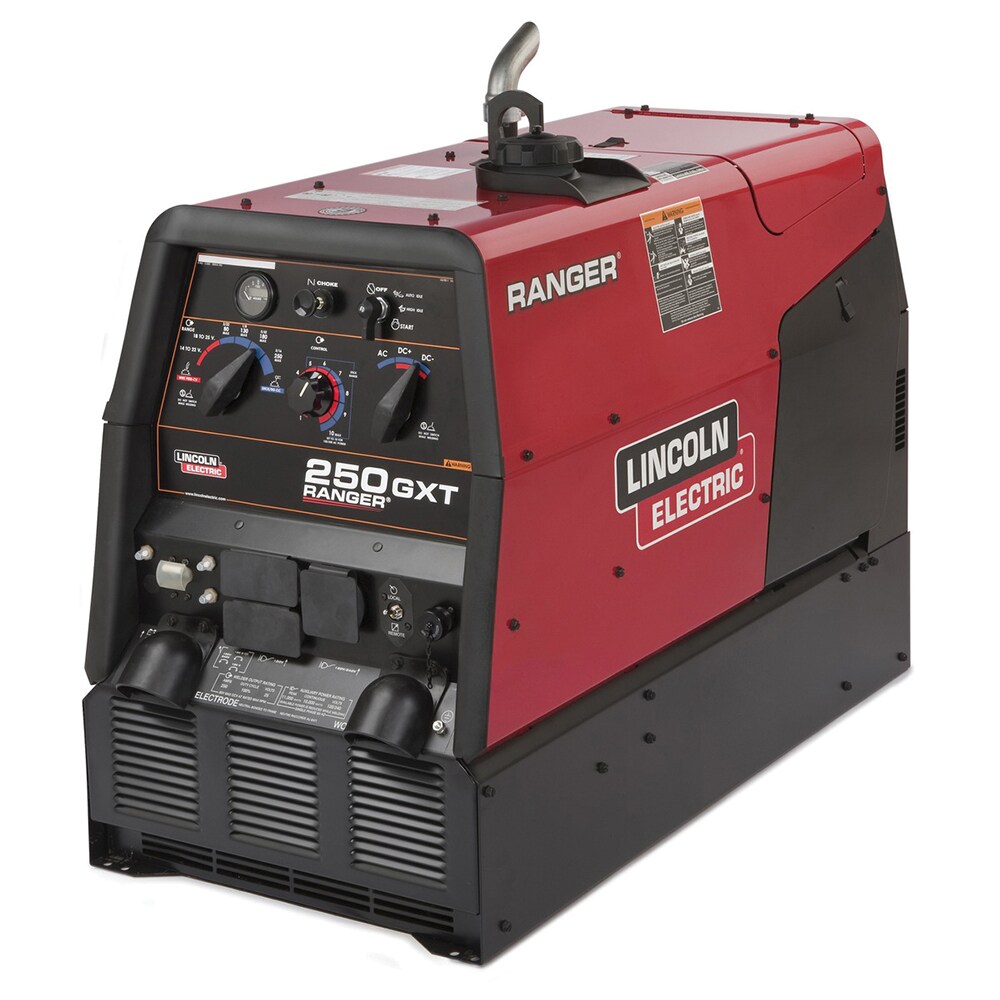 Portable Welder/Generators; Duty Cycle: 250A AC/DC CC/25V/100%; 250A DC CV/25V/100% ; Process: Stick,TIG, MIG, Flux Cored ; Input Current: AC/DC ; Output Current: AC/DC ; Maximum Output Voltage: 230 ; Phase: Single Phase
