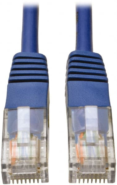 Tripp-Lite N002-100-BL Ethernet Cable: Cat5e, 24 AWG, 550 MHz, Unshielded 