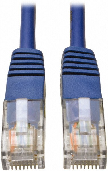 Ethernet Cable: Cat5e, 24 AWG, 550 MHz, Unshielded