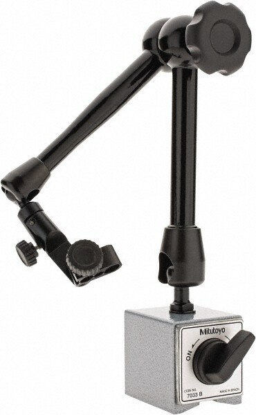 Magnetic Indicator Base: 55 mm Base Length, 50 mm Base Width, 60 mm Base Height, with On, Off Switch