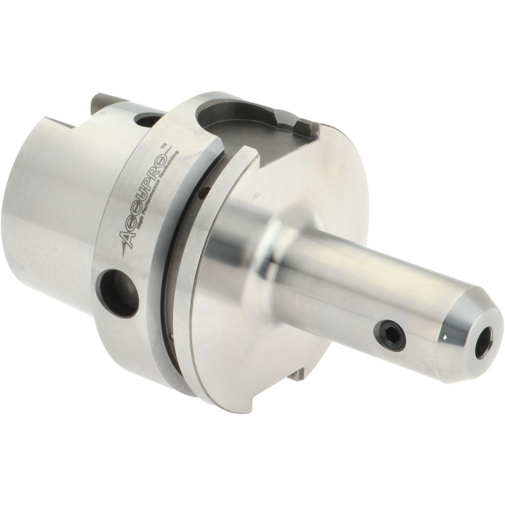 Accupro End Mill Holder HSK63A Taper Shank, 1/4" Hole MSC