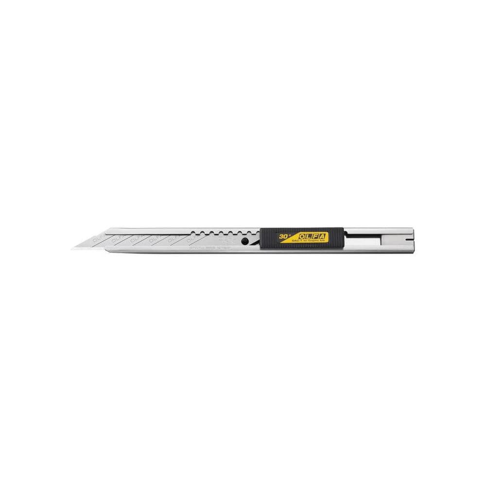 MSC Olfa 5004 18mm Rubber Grip Snap-Off Utility Knife Plastic