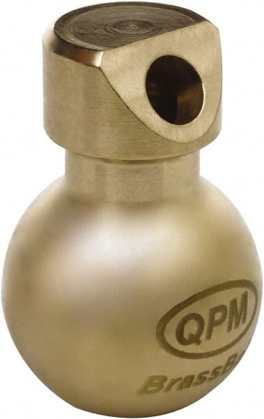 QPM Products BB11046 Round Coolant Hose Nozzle: 15 mm Nozzle Dia, Brass 