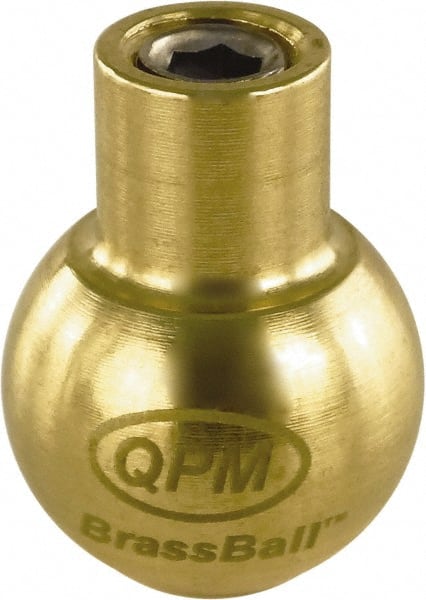 QPM Products BB11031 Round Coolant Hose Nozzle: 14 mm Nozzle Dia, Brass 