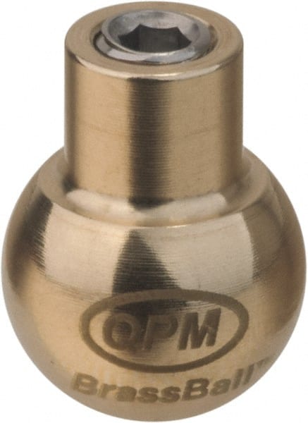 QPM Products BB11018 Round Coolant Hose Nozzle: 12 mm Nozzle Dia, Brass 
