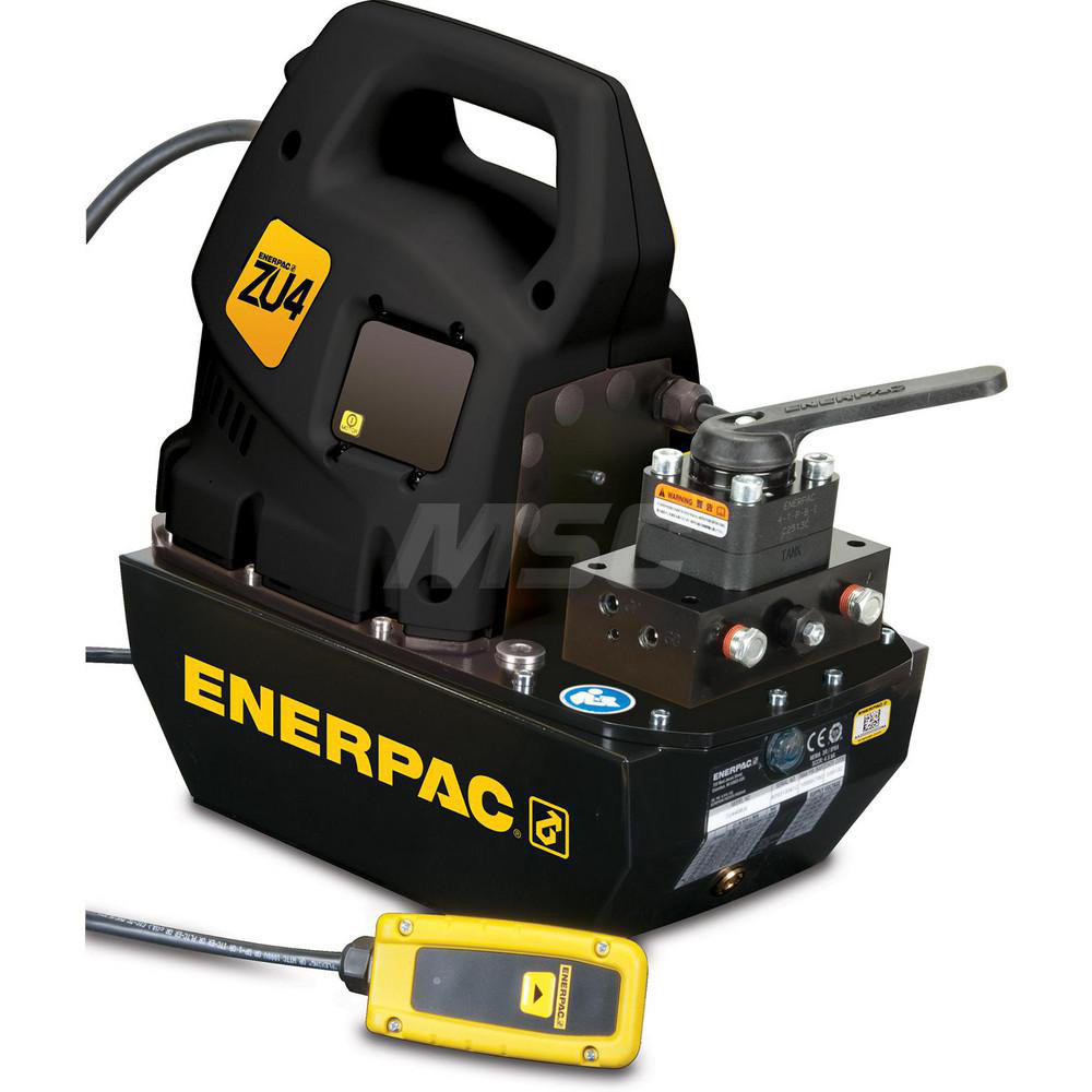 Enerpac Power Hydraulic Pumps & Jacks; Type Electric ; Pressure Rating (psi) 10000 ; Oil