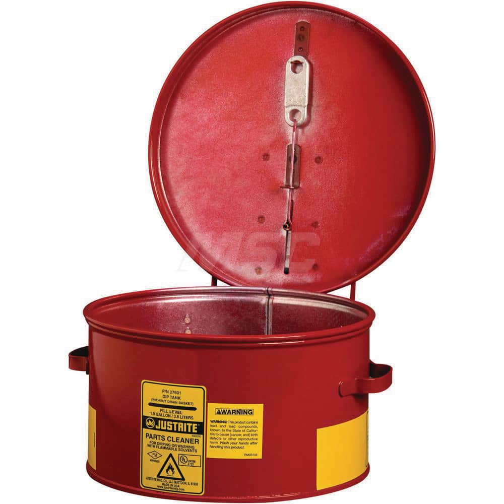 Safety Bench Cans & Dip/Wash Tanks; Capacity (Gal.): 1.000 ; Type: Dip Tank ; Tank Type: Dip Tank ; Capacity: 1.000 ; Capacity (Qt.): 4.00 ; Can Material: Steel
